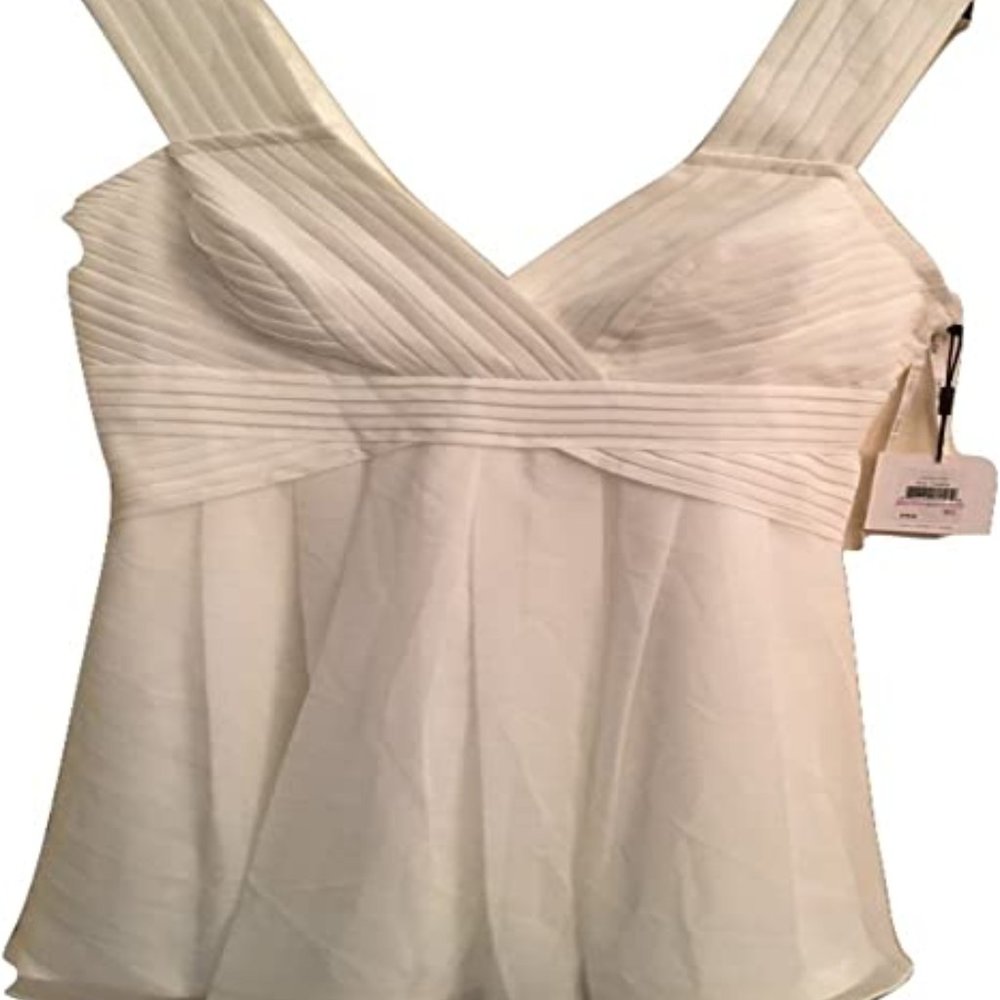 Calvin Klein Empire Waist Pleated Dress SZ 6